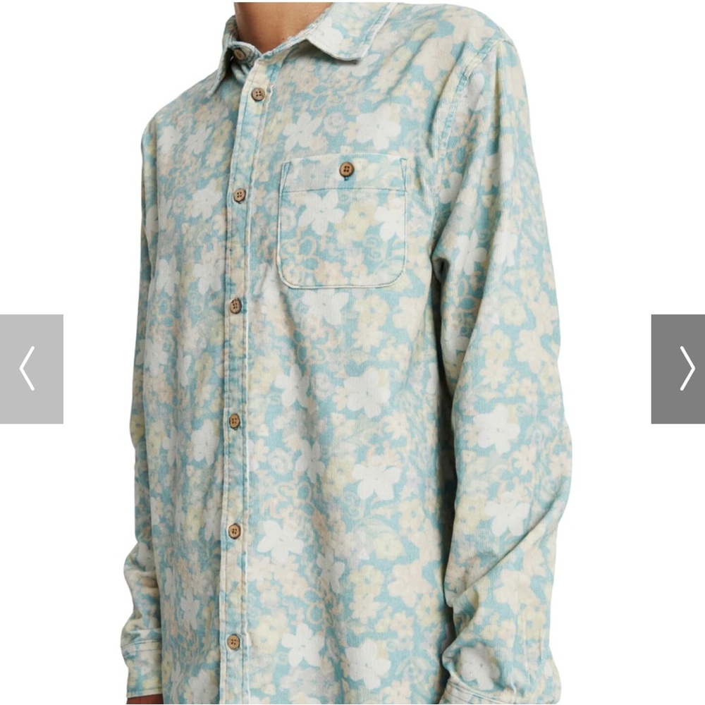 Critical Slide Astro Shirt - Light Blue button down shirt - Picture 3 of 10